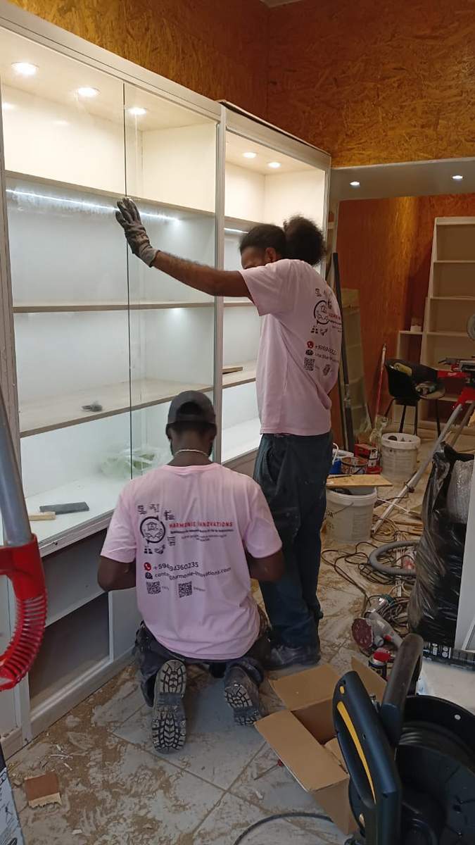 Transformation d'espaces intérieurs Guyane
